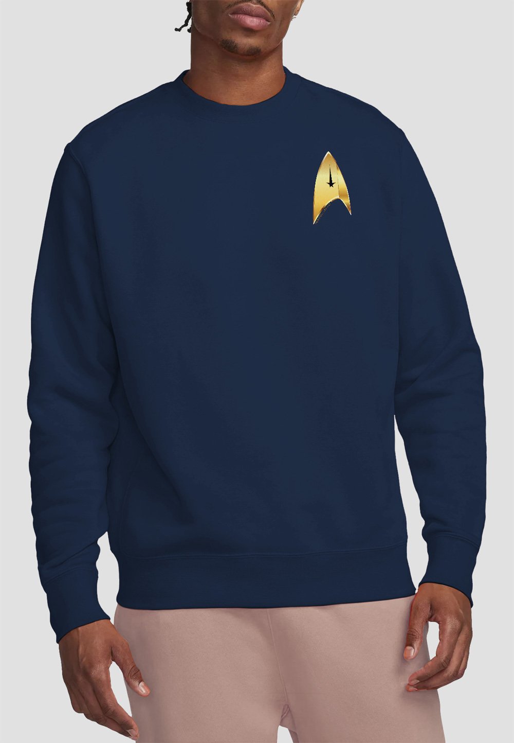 

Толстовка STAR TREK DISCOVERY COMMAND BADGE Cotton Soul, темно-синий