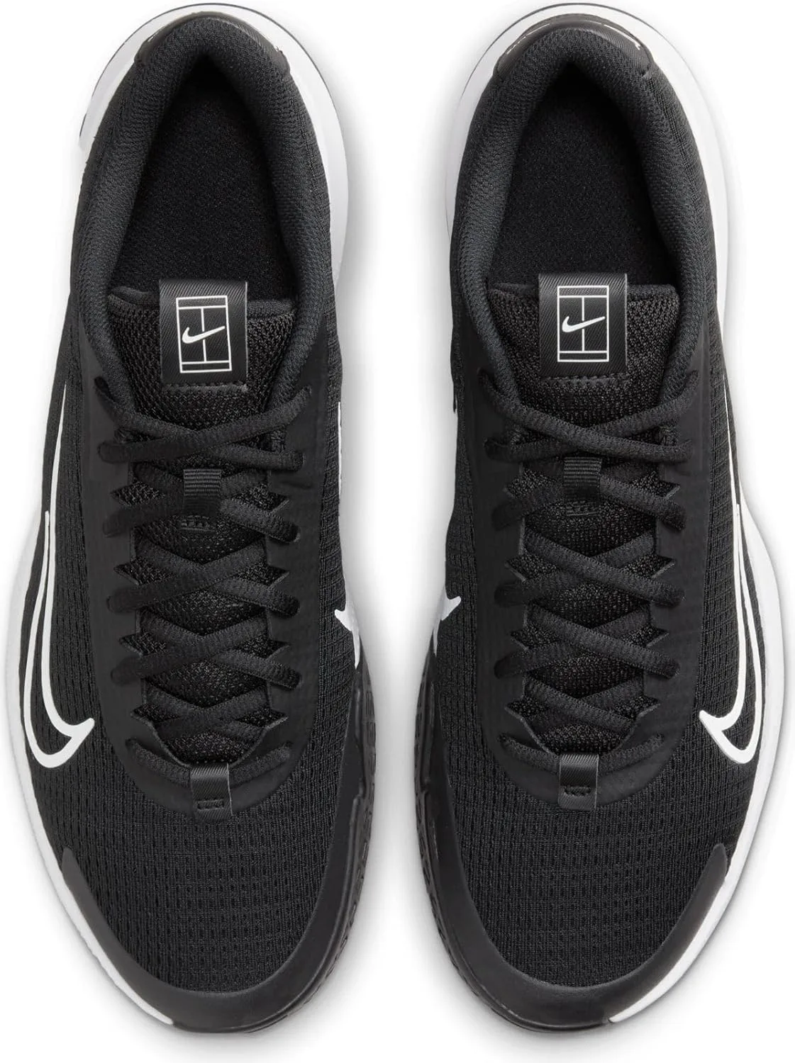 Кроссовки Nike Men's M Vapor Lite 2 для тенниса, белый/черный — фото 3