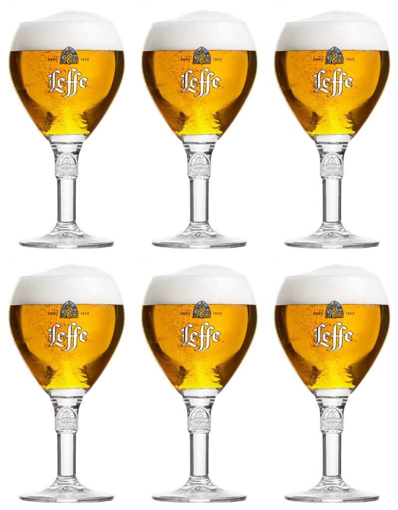 

Пивные стаканы Leffe 250 мл - 6 шт, прозрачный