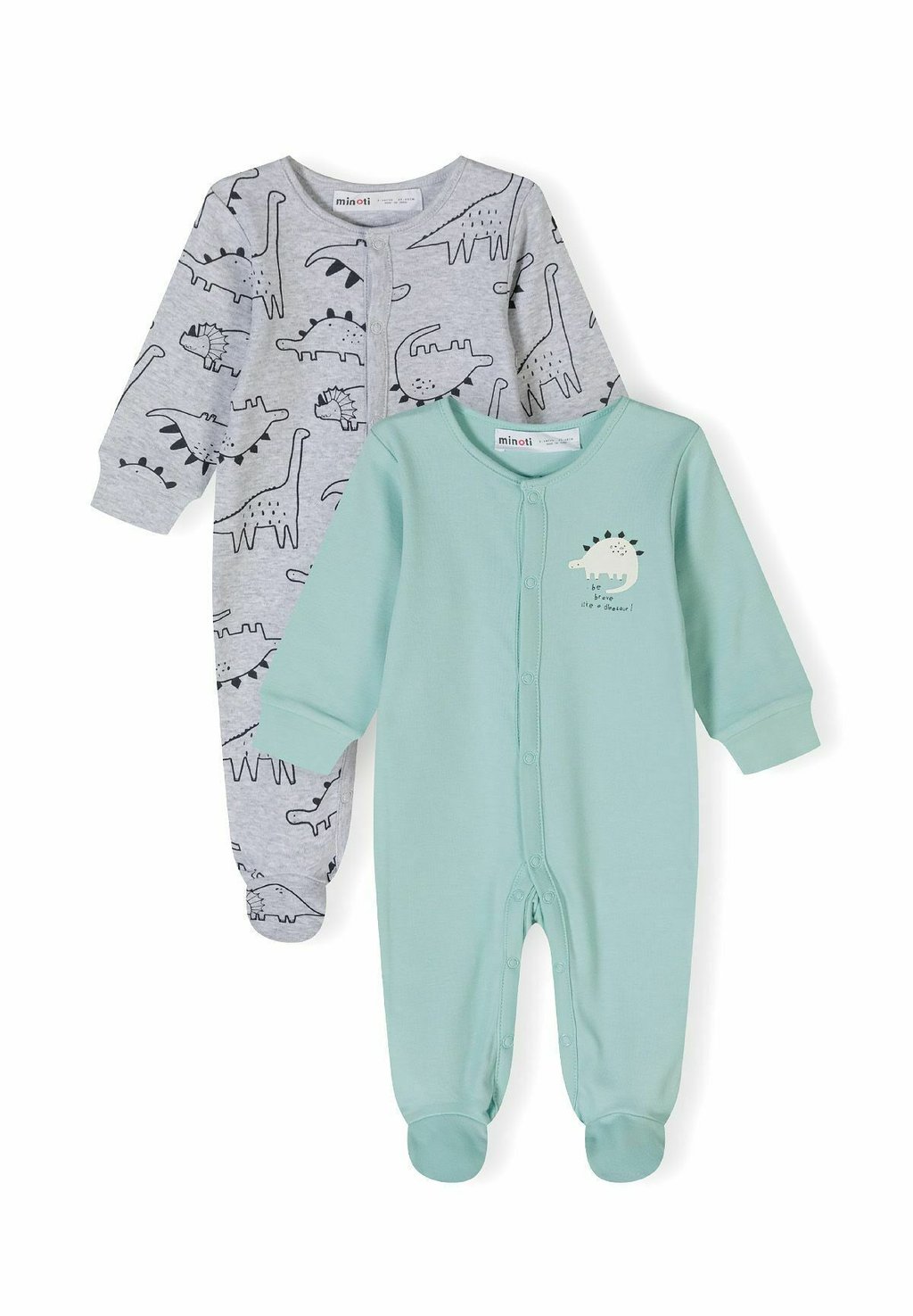 

Комбинезон 2 PACK LONG SLEEVE MINOTI, серый