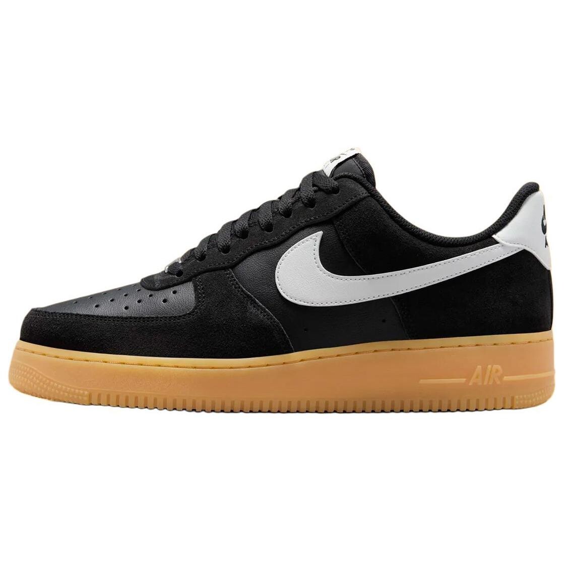 

Кроссовки Nike Air Force 1 '07 LV8 'Black White Gum', черный
