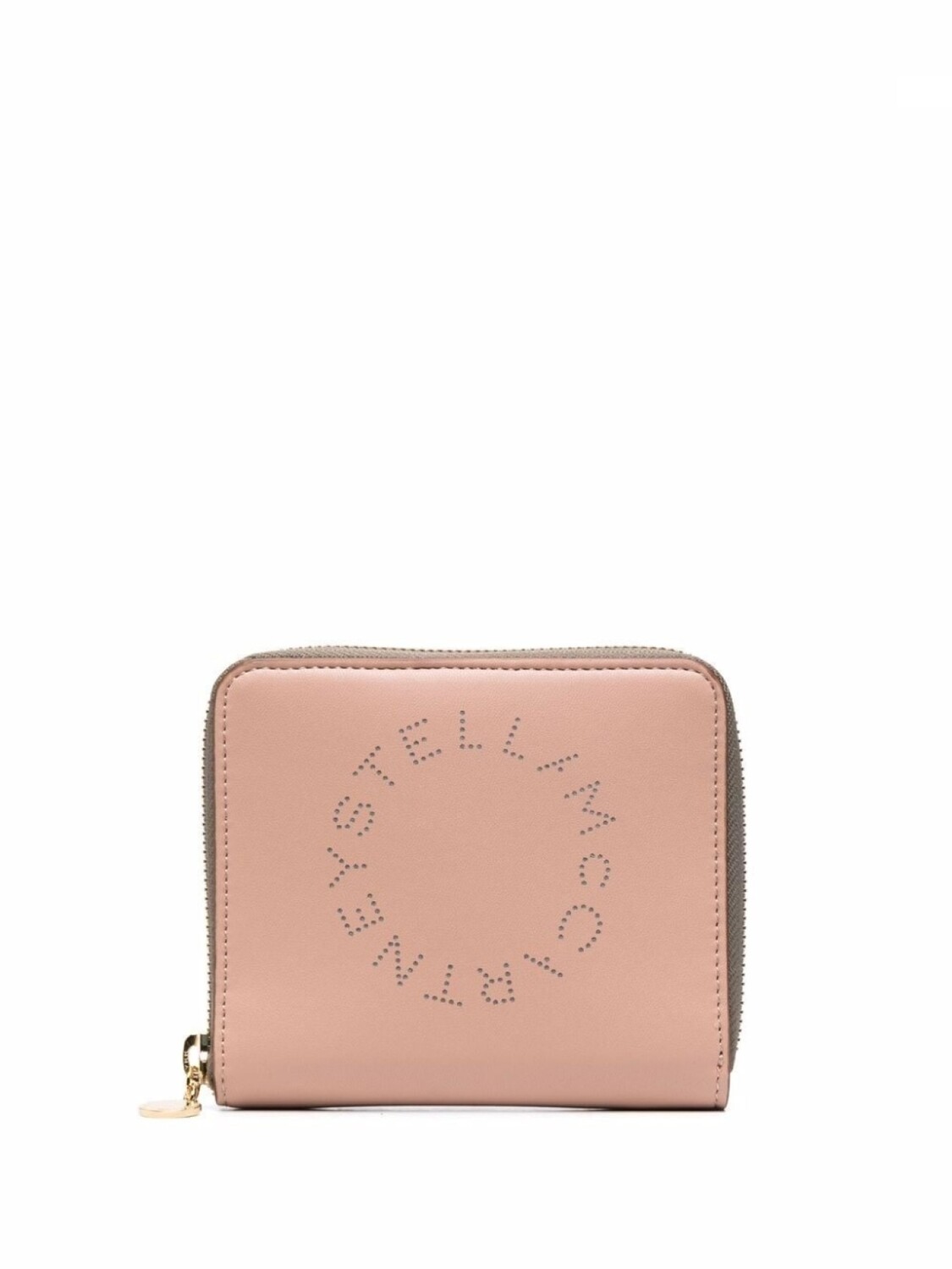 

Stella McCartney кошелек Stella Logo с круговой молнией, розовый