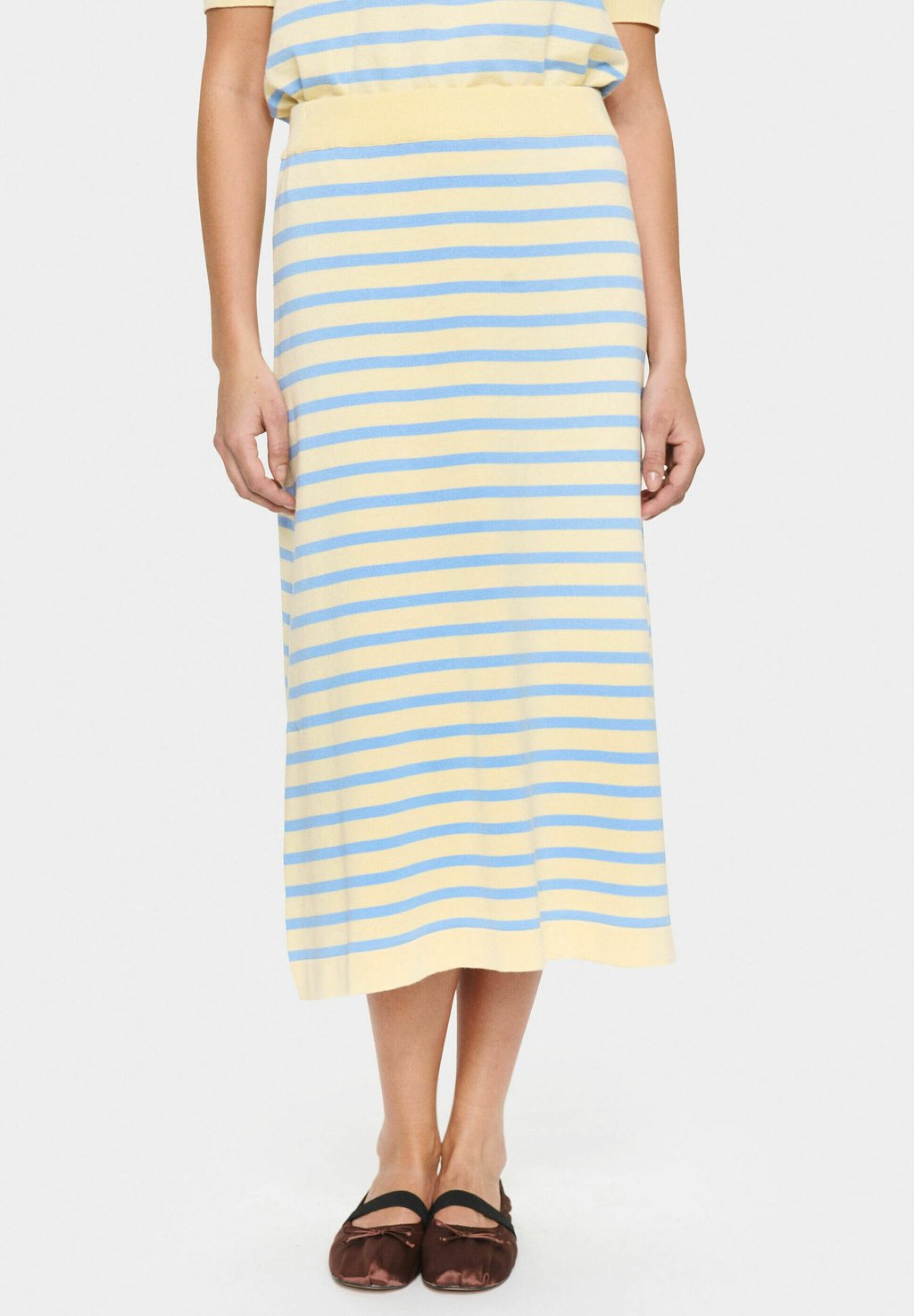 

Юбка А-силуэта MILASZ STRIPED Saint Tropez, желтый
