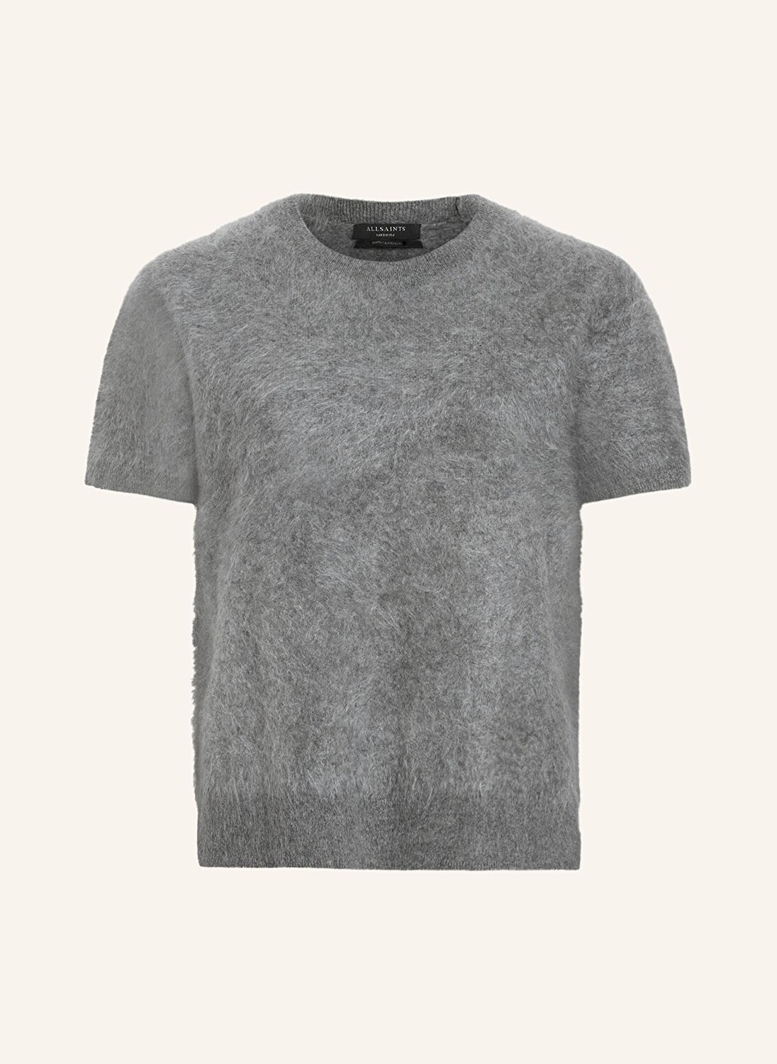 

Трикотажная рубашка rebel из кашемира ALLSAINTS, серый
