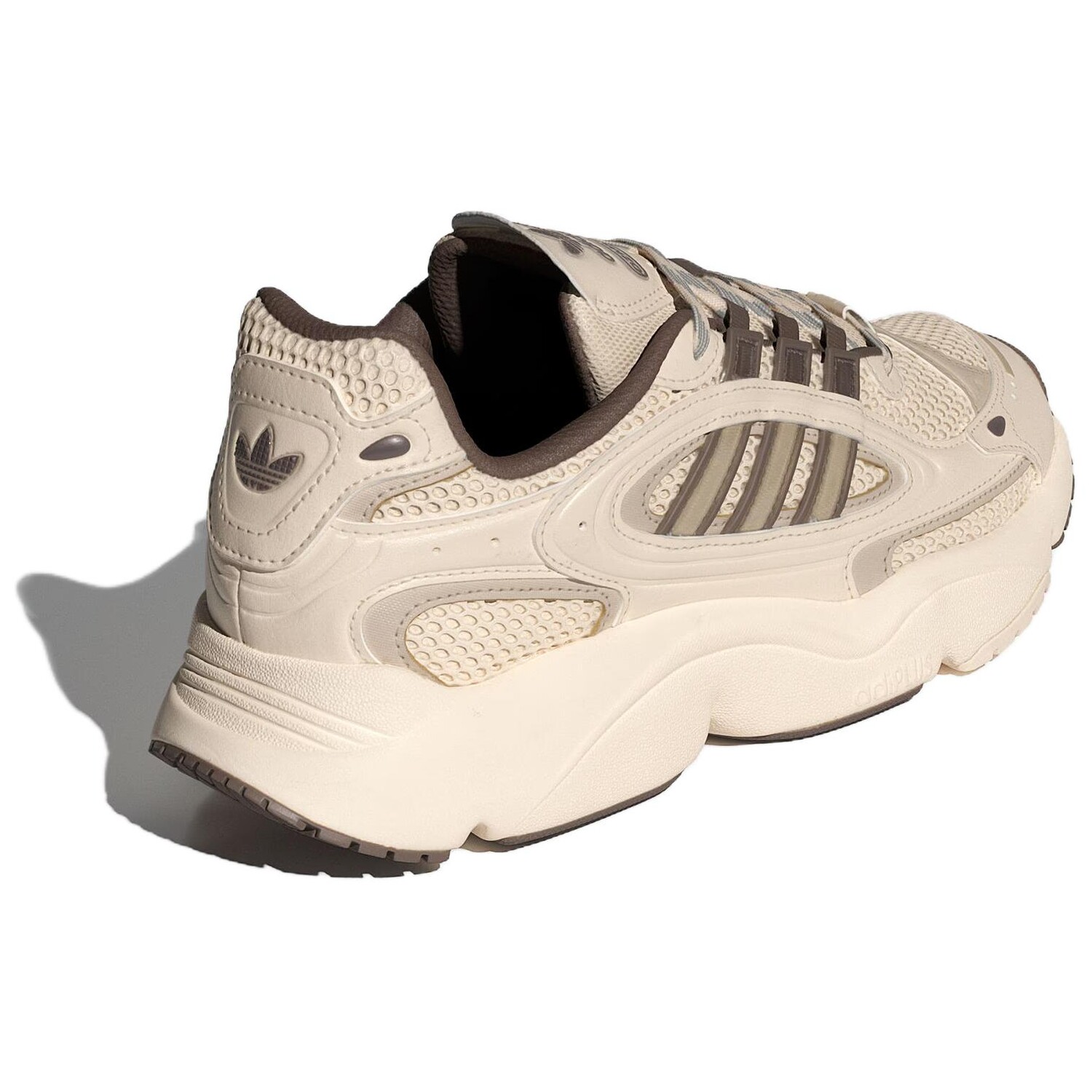 Adidas originals Ozmillen Кроссовки Женские, Light Ivory/Brown/White — фото 4