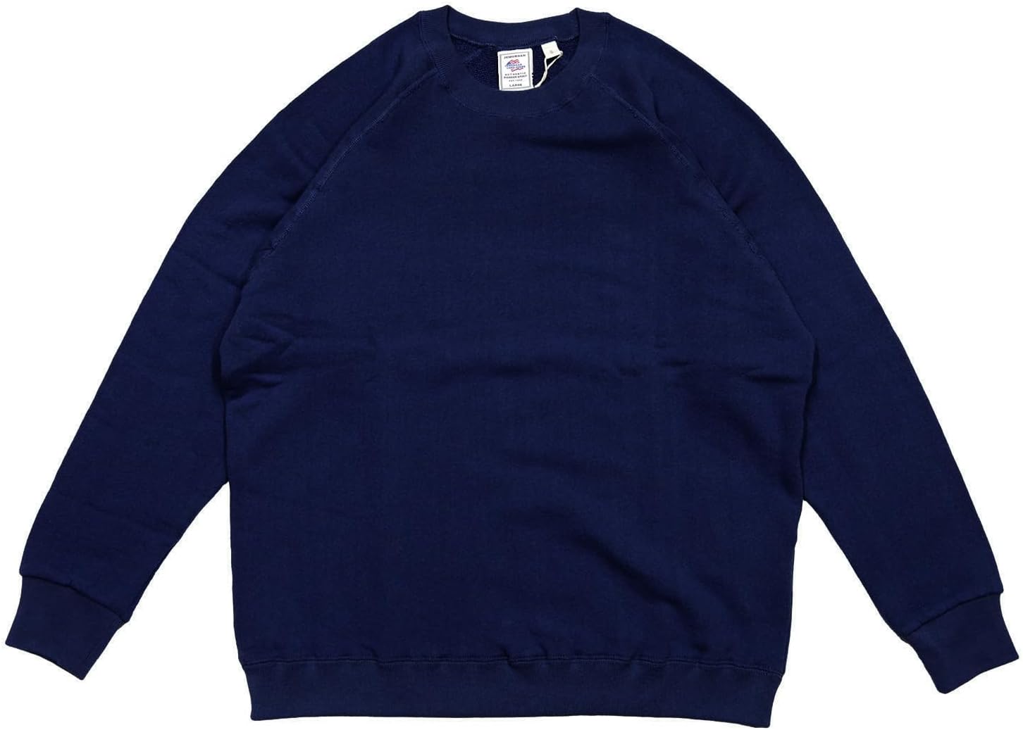 

Толстовка JEMORGAN, мягкая трикотажная, на флисовой подкладке, с рукавами реглан, унисекс, для взрослых, темно-синий