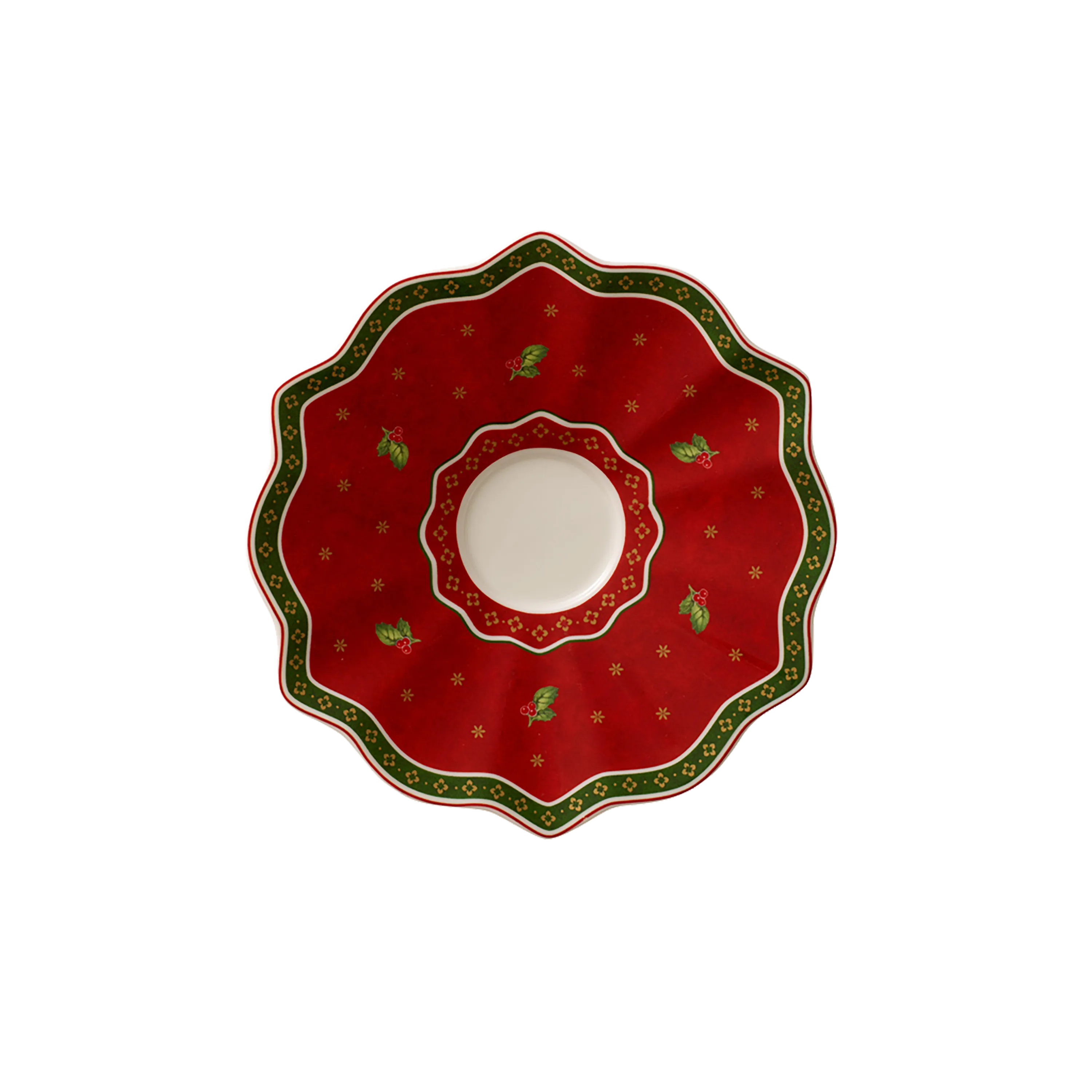 

Кофейное блюдце Toy's Delight Villeroy & Boch, красно-белый