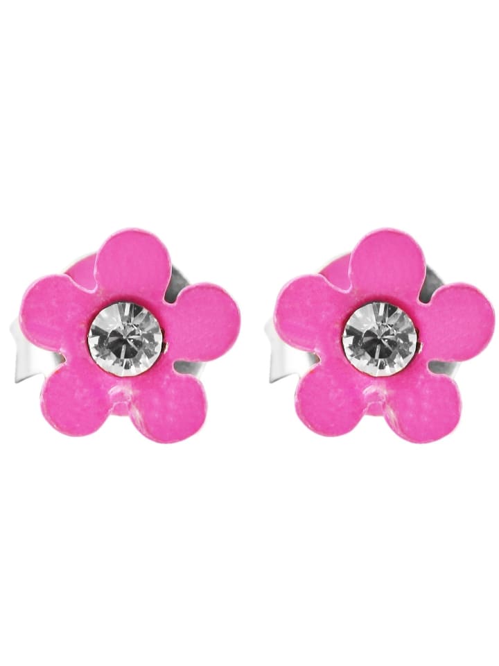 

Adeliás Детские серьги - серьги-гвоздики из серебра 925 пробы с серебряными стразами