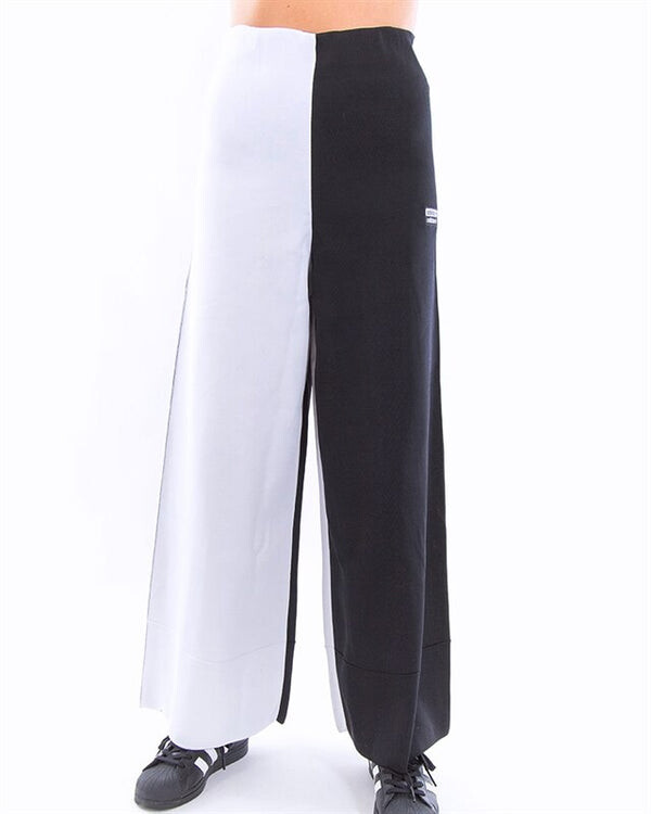 Шорты wide leg pants'black white' Adidas, черный — фото 2