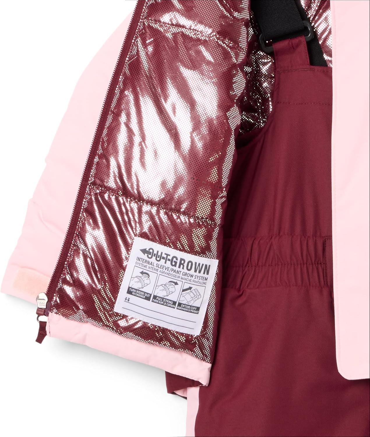 Columbia Unisex Baby Buga III Set, Satin Pink/Rich Wine — фото 3