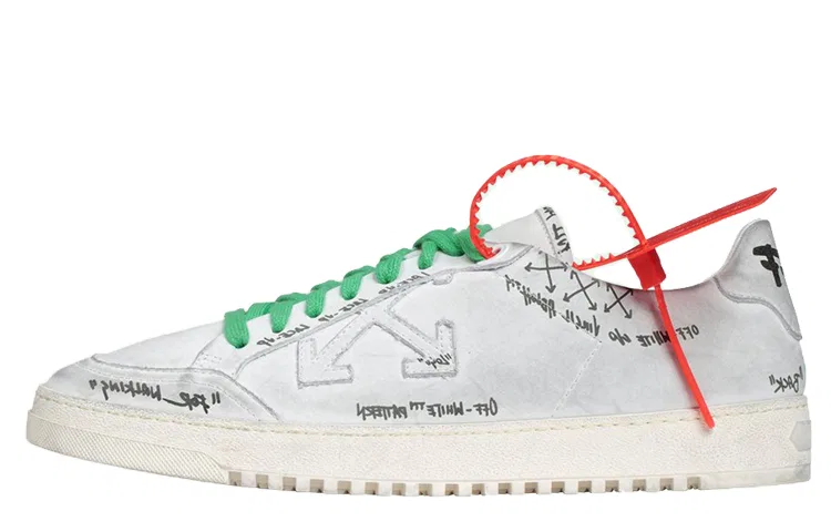Кроссовки повседневные OFF-WHITE Off-Court 2.0 Low Sharpie Distressed