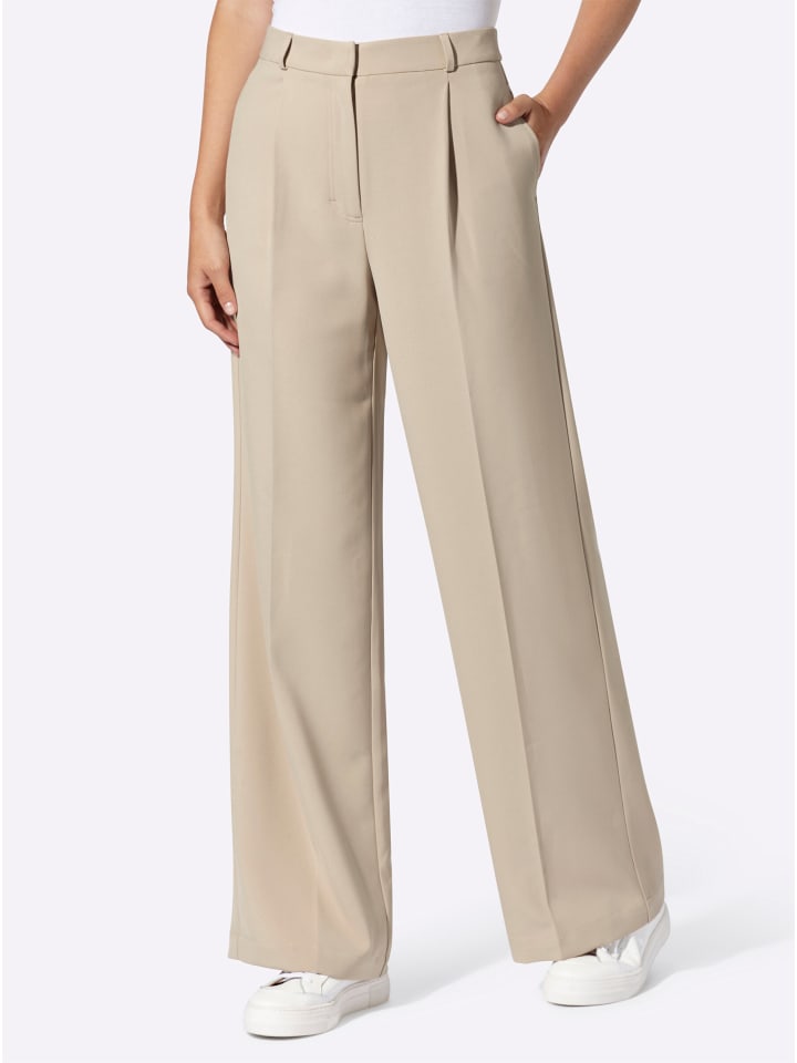 

Heine Брюки от костюма бежевого цвета