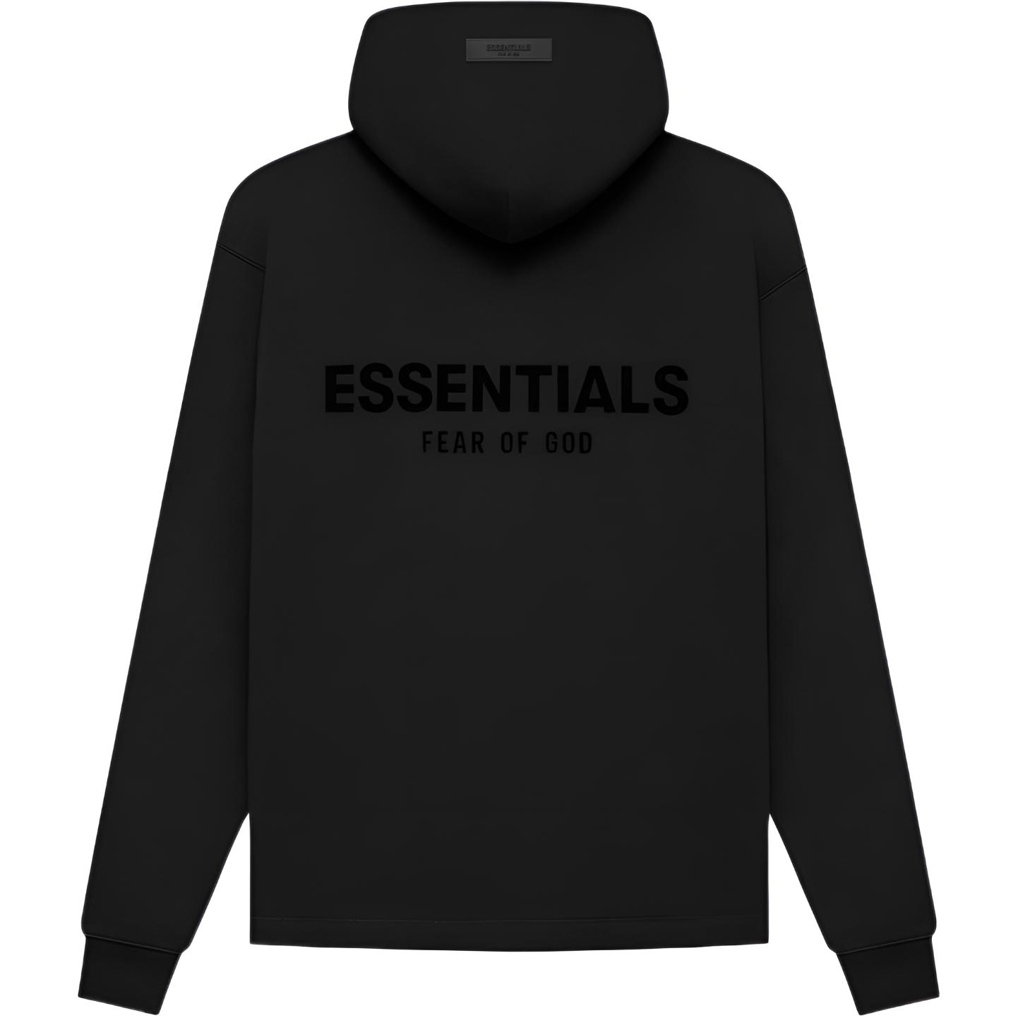 

Свободная толстовка с капюшоном Fear Of God Essentials, черный