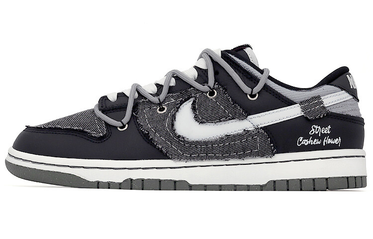 

Кроссовки Nike Dunk Skateboard Shoes Men Low-Top Black White Gray