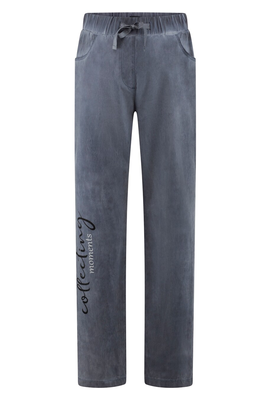 

Тканевые брюки MIAMODA Regular Pants, цвет grey/grey denim/light grey