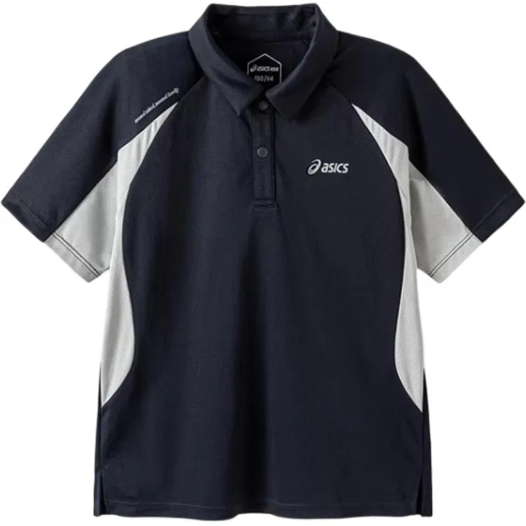 Детское поло ASICS Navy Blue