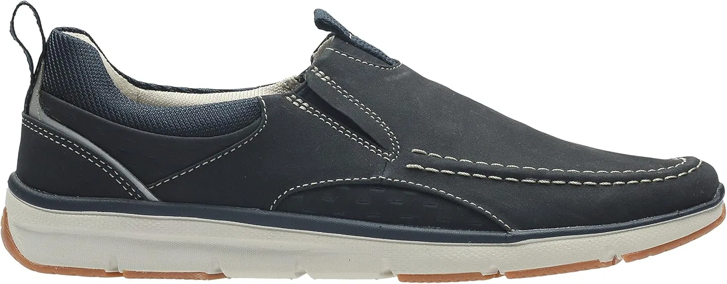 Туфли Clarks Shoes Orson Row, Blue Navy Nubuck — фото 3