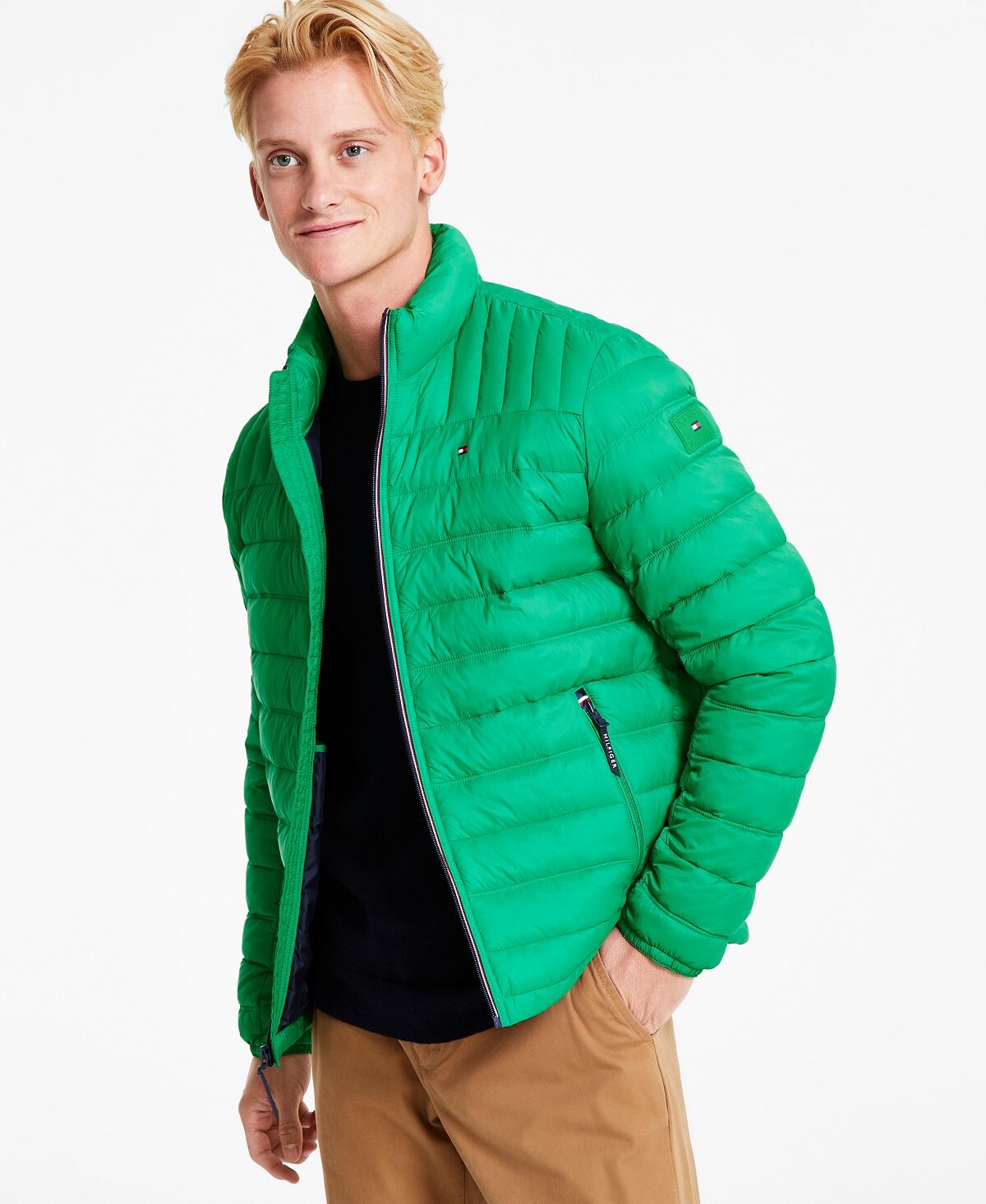 

Мужская компактная стеганая куртка-пуховик Tommy Hilfiger