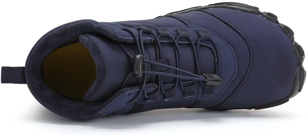 Кроссовки Barekick Polar, нескользящая и водонепроницаемая зимняя обувь (унисекс) Swzec, синий — фото 3