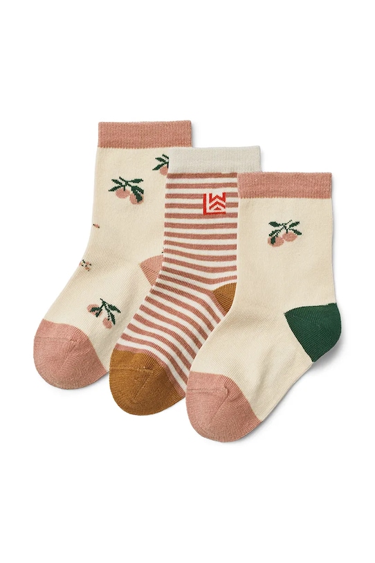 

Детские носки Silas Socks 3 пары Liewood, бежевый