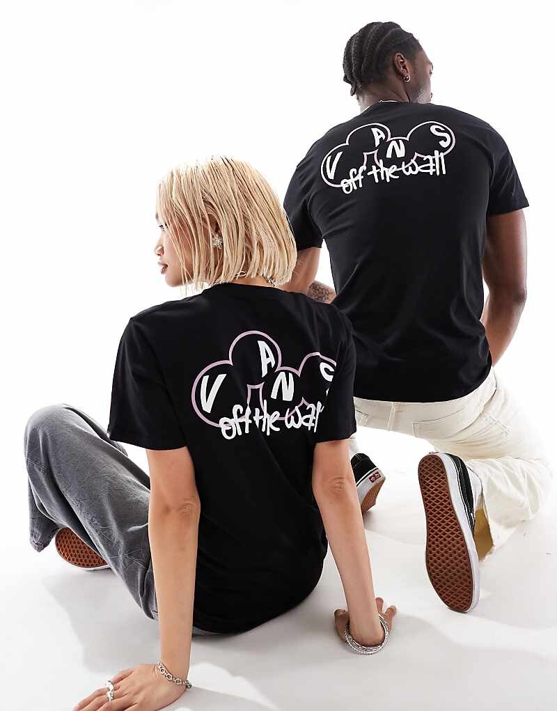 

Черная футболка с принтом на спине Vans Scuttle