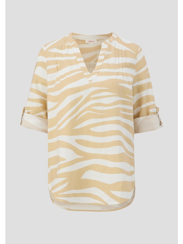 

Блузка в цвете 81A0_бежевый s.Oliver