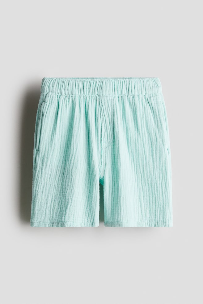 

Муслиновые шорты H&M, бирюзовый