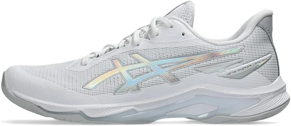 Мужские кроссовки ASICS Netburner Ballistic FF 4, White Pure Silver — фото 3