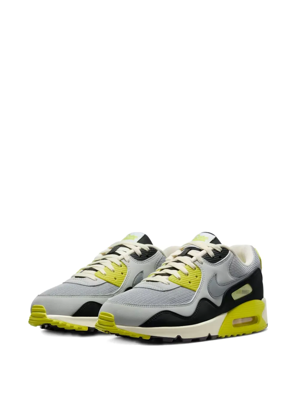Кроссовки Air Max 90 SP Patta - Waves Cyber Nike, серый — фото 2