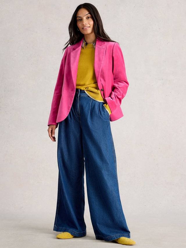 

Пиджак Evelyn из хлопка White Stuff