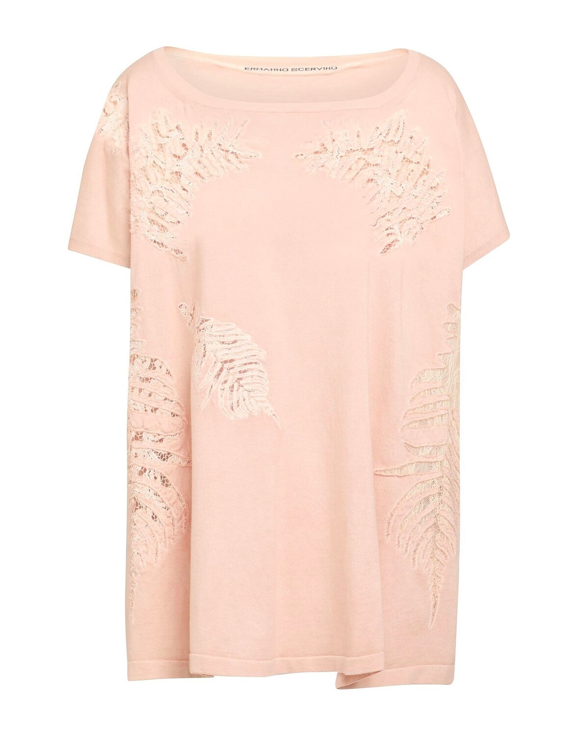 

Свитер Ermanno Scervino, розовый