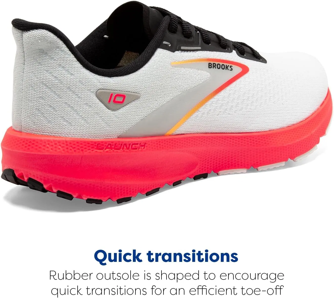 Мужские кроссовки Brooks Launch 10, черный — фото 3