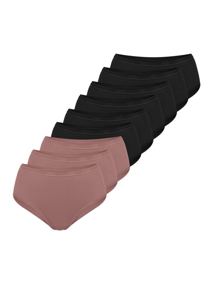 

Sloggi Трусы-миди GO Daily Cotton, черно-коричневые