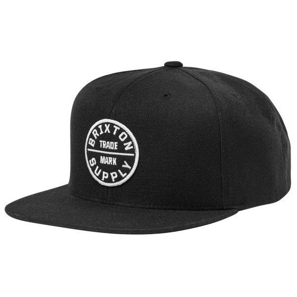 

Кепка Oath III Snapback Brixton, черный
