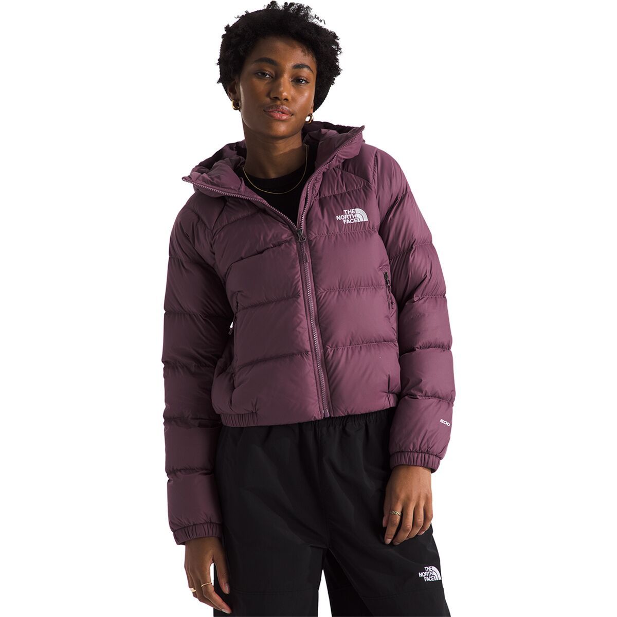 

Гидреналайт утеплённая куртка с капюшоном The North Face, лиловый