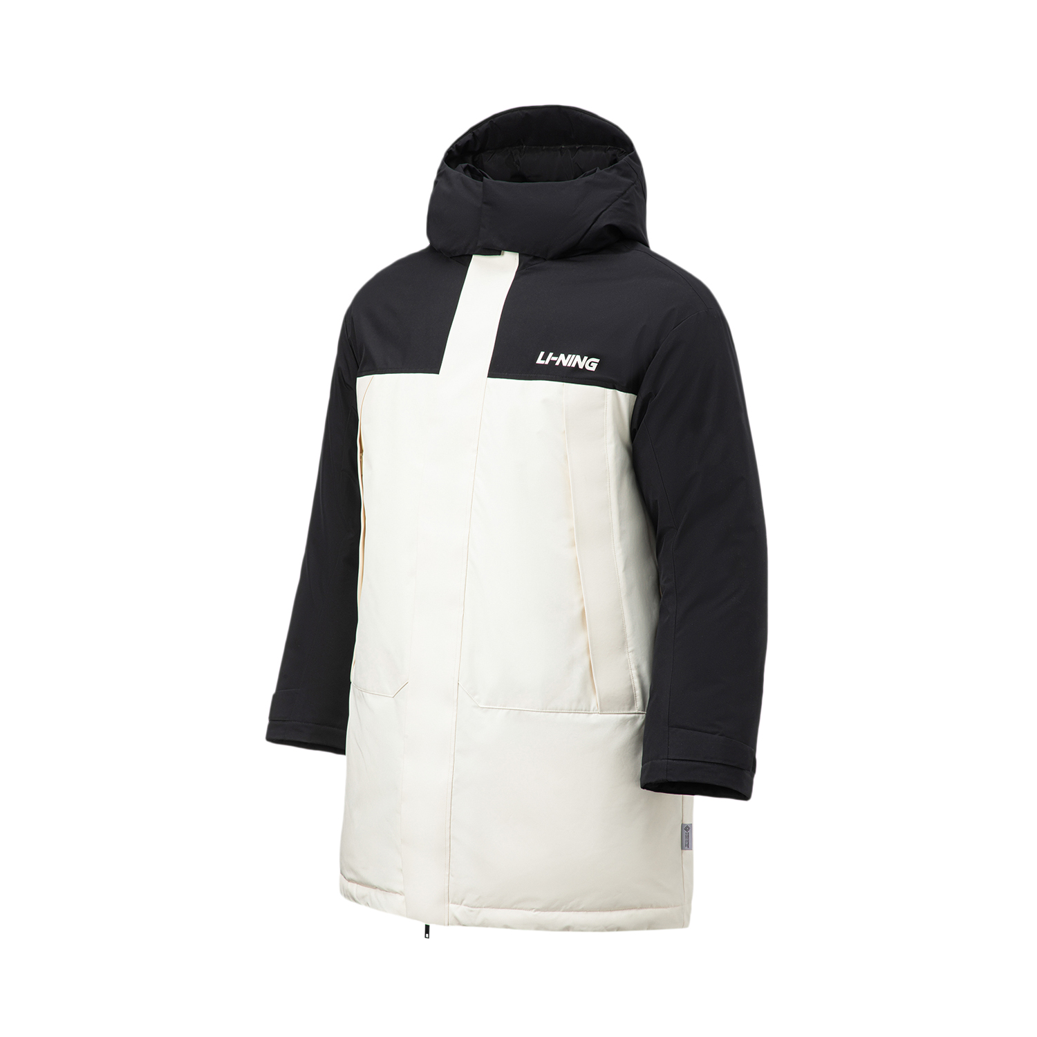 

LINING Пуховик мужской ванильно-белый черный, Vanilla White/Black