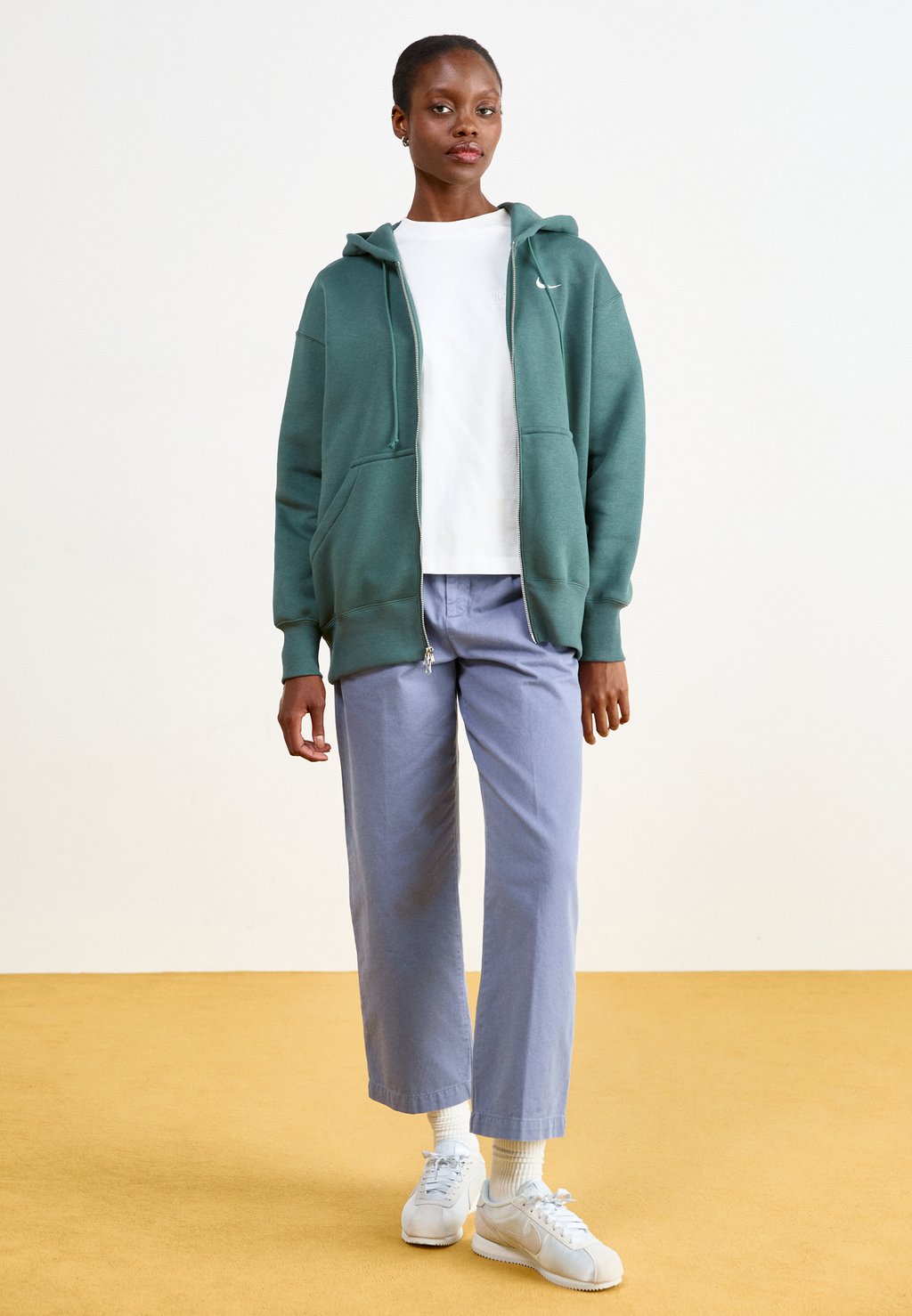 

Толстовка на молнии HOODIE Nike Sportswear, темно-зеленый