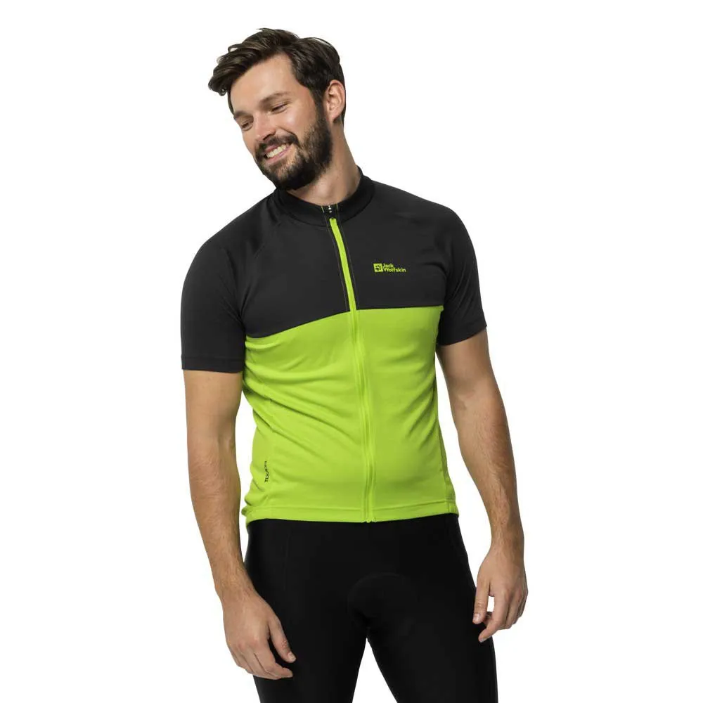 

Футболка Jack Wolfskin Morobbia FZ, зеленый