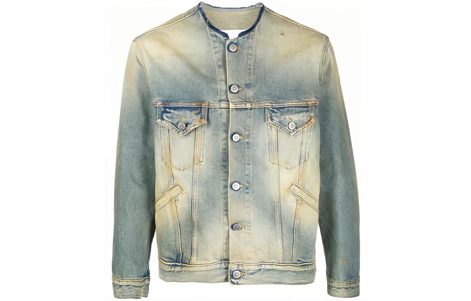 

Джинсовая куртка мужская синяя Maison Margiela, синий