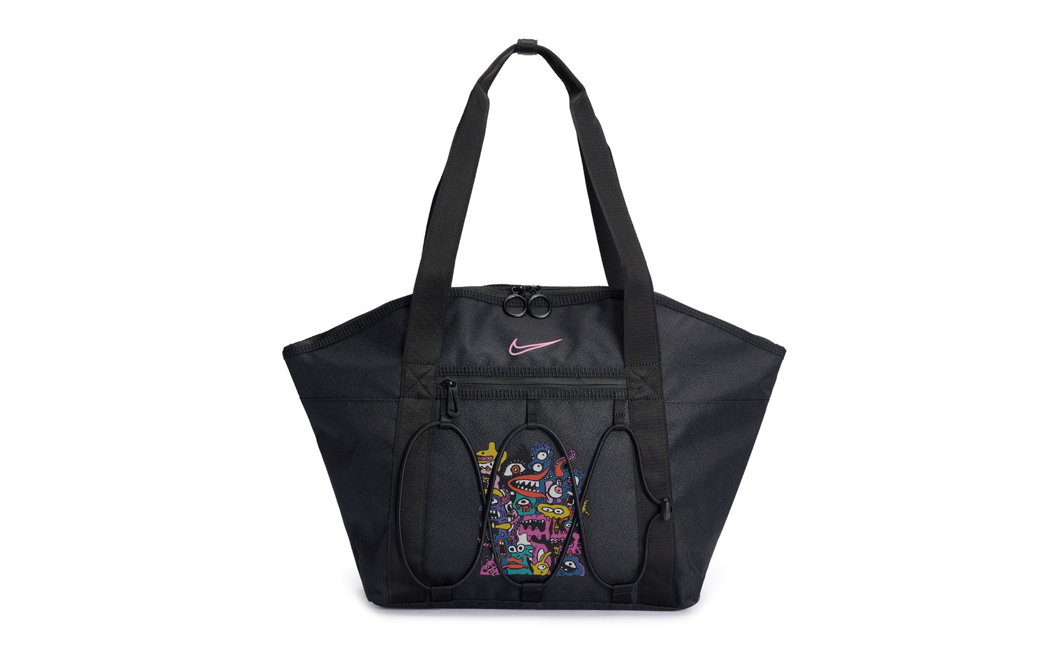 

Nike Сумка через плечо Air Force 1 Premium Fabric Unisex черная, Abstract Catfish