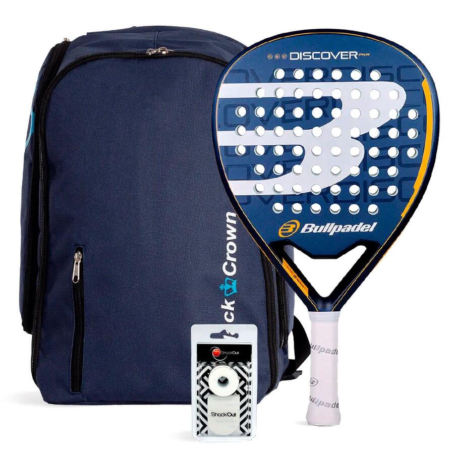 

Рюкзак Bullpadel Discover Pwr Black Crown Navy