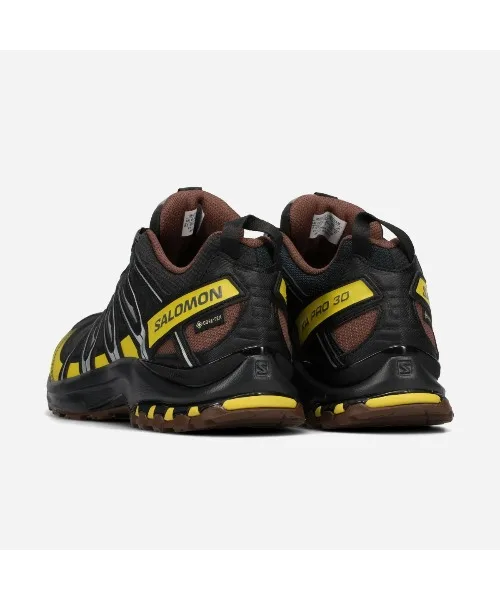 Мужские/женские кроссовки Salomon XA PRO 3D GTX для активного отдыха чёрные — фото 3