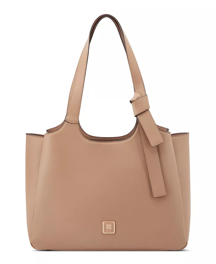

Сумка-тоут большая Lyra Multi Laptop Nine West, коричневый/бежевый