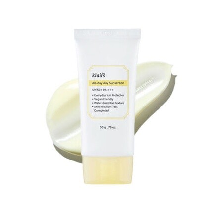 

Воздушный солнцезащитный крем на весь день 50G Spf50+ Pa++++, Klairs