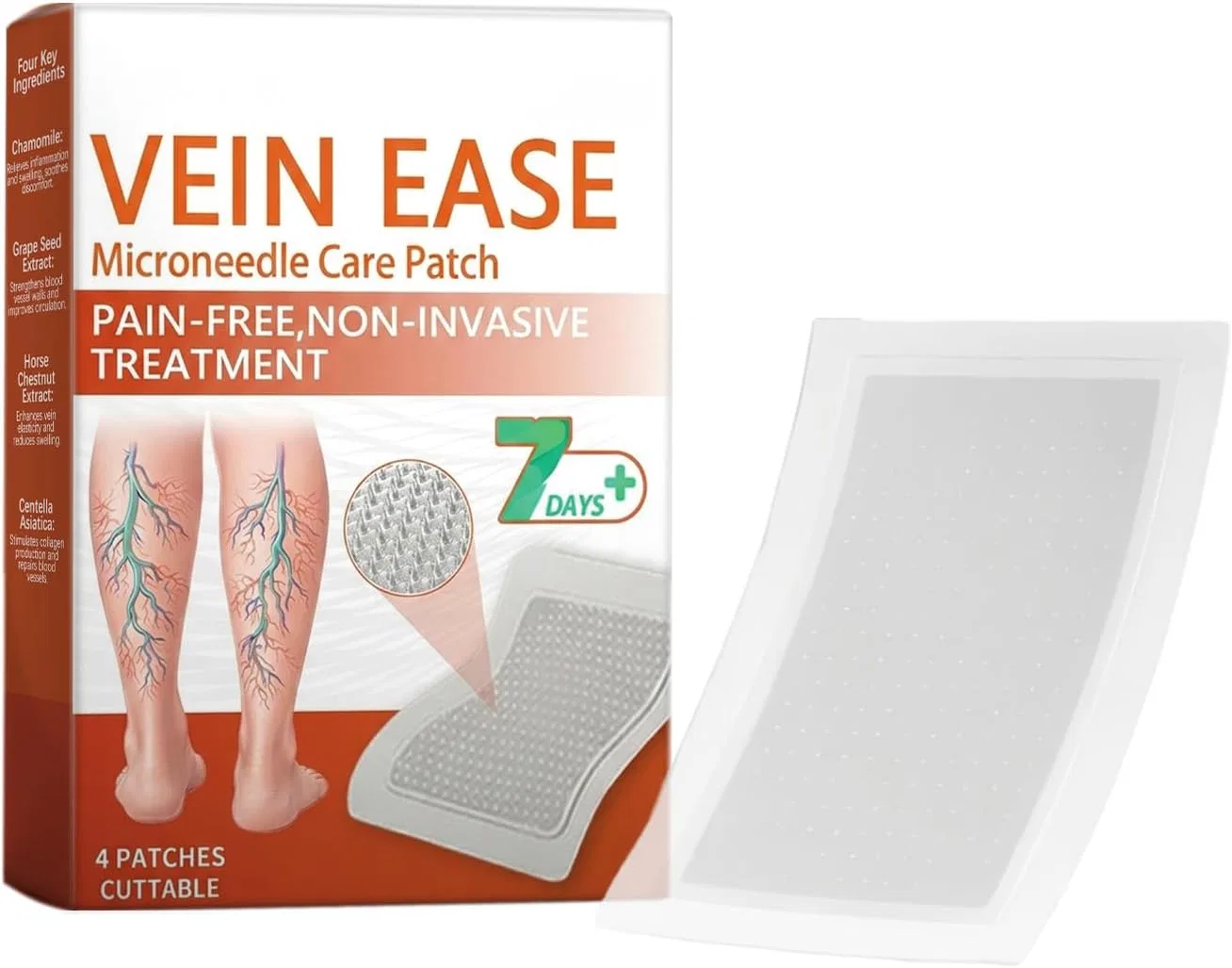 Нано-микроигольные пластыри для ног Venöses Relaxans Odjoy-Fan, H