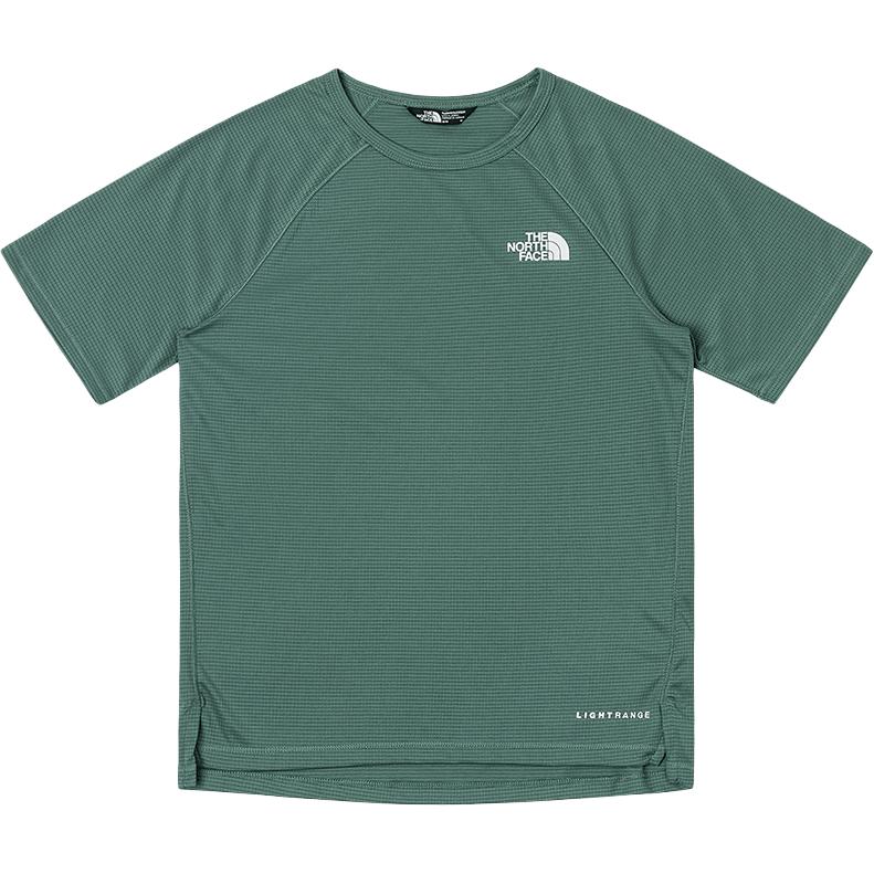 THE NORTH FACE Футболка LIGHTRANGE T Shirt SS25 Lushengs Green для детей 3-7 лет