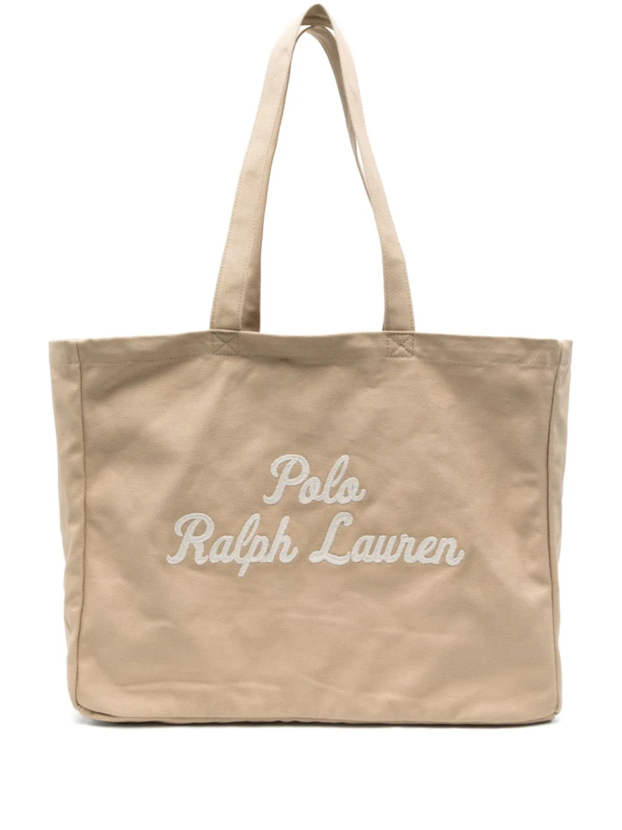 

Polo Ralph Lauren сумка-тоут с вышитым логотипом, нейтральный