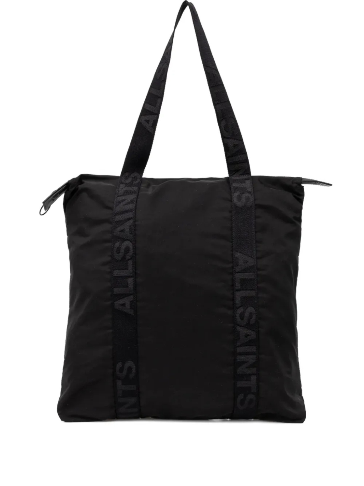 

AllSaints сумка-тоут с логотипом, черный