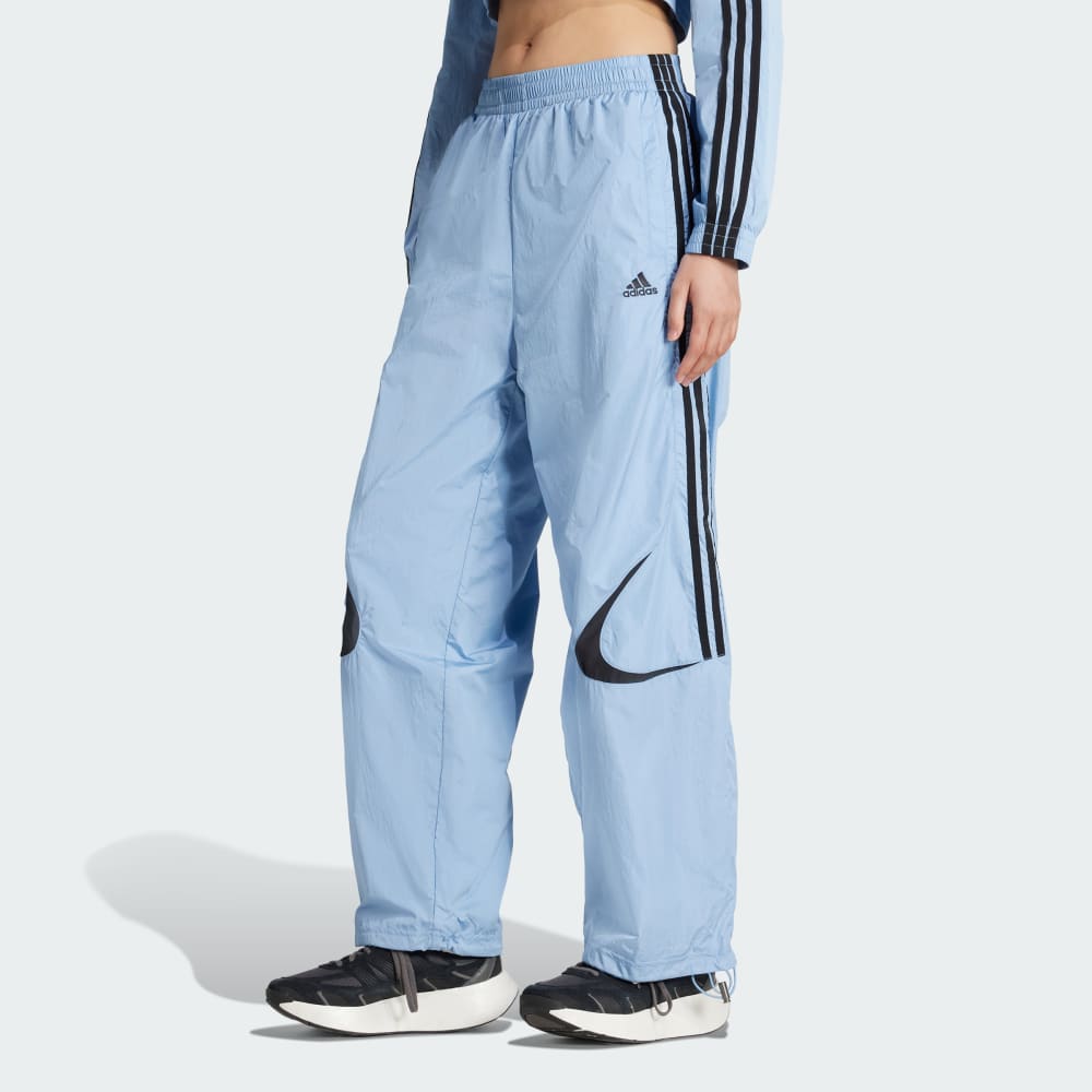 

Спортивный костюм Adidas Teamgeist Adicolor Oversized Track Pants, цвет Ash Blue