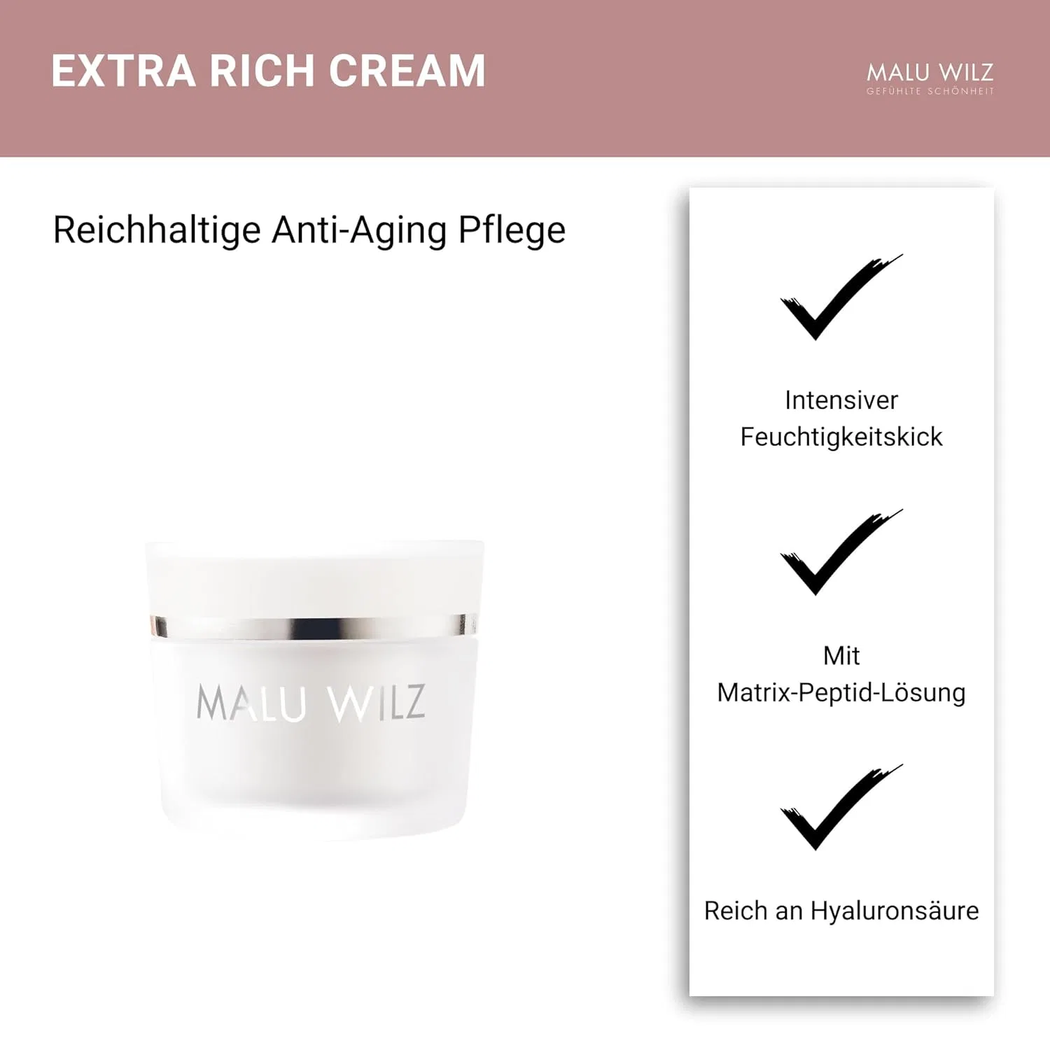 Крем для лица Malu Wilz — Питательный «Extra Rich Cream» от Kosmetik — фото 3